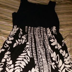 Black And White Party Dress